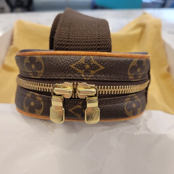 Authentic LOUIS VUITTON Monogram Pochette Ganju Bum Bag  M51870 - Picture 5 of 11
